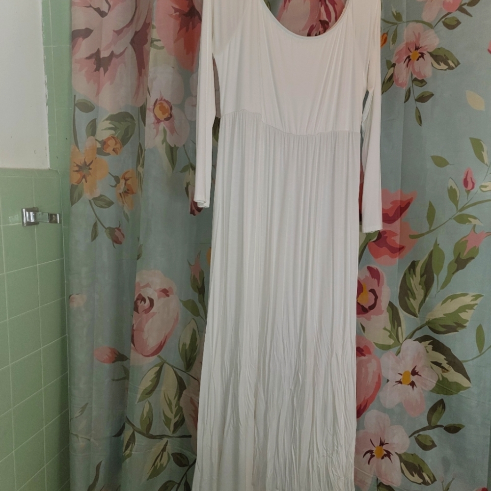 Ivory Maxi dress
